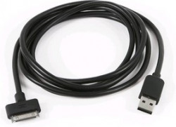 PL1350, Кабель USB- Iphone 4 (30 pin) 1м, черный