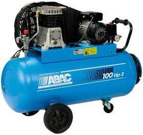Компрессор ABAC B4900B/100 CT4 PLUS 514л/мин, 100л, 11бар, 3кВт, рапид + катушка с шлангом 5м