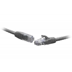 Коммутационный шнур U/UTP 4-х парный cat.5e 10.0м LSZH standart серый