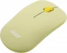 Клавиатура + мышь Acer OCC205 клав:зеленый/желтый мышь:зеленый/желтый USB беспроводная slim