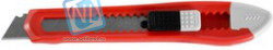 Нож ЗУБР 09155 СТАНДАРТ с сегментированным лезвием, сдвижной фиксатор, 18мм