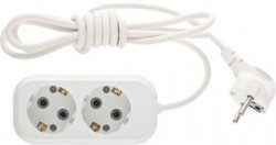 95763, Удлинитель бытовой серия УХз-10, с заземлением, 7м, 2 роз., 10А