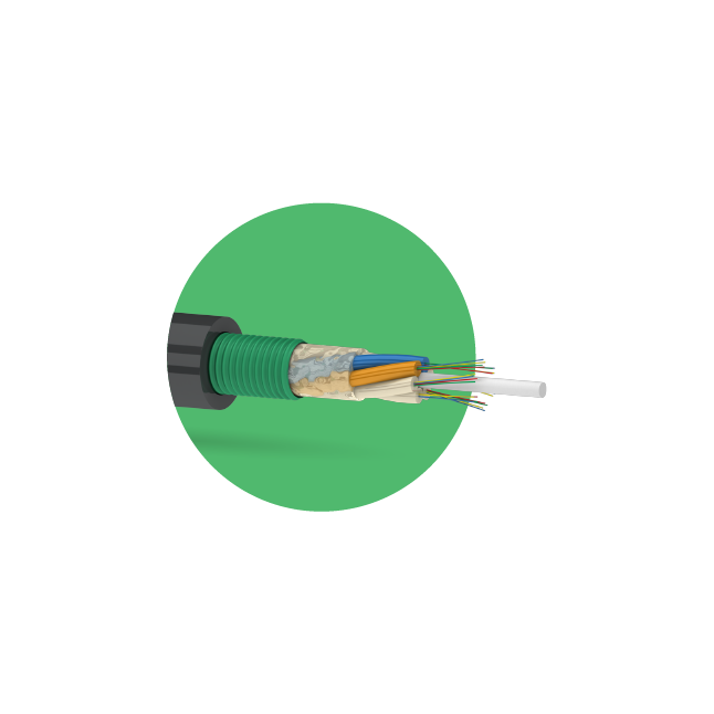 Кабель оптический ОКК 72 G.652D (6х12) 2,7кН