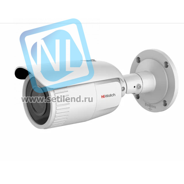 IP-камера HiWatch DS-I456 (2.8-12 mm), 4Мп (2560 × 1440) 20к/с, объектив 2.8-12мм, 12В/PoE 802.3af, WDR 120дБ, ИК до 30м, microSD до 128Гб, IP67