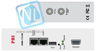 Модуль профессионального IPTV приёмника и двойного аналогового модулятора PBI DMM-1701IM-04