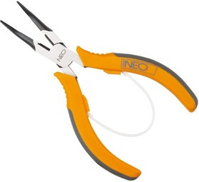 01-103, Плоскогубцы удлиненные изогнутые прецизионные, 140 мм