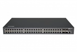 Управляемый коммутатор уровня 3 BDCOM S2900-48T4X, 48x 10/100/1000Base-T, 4x 1/10GE SFP+, 220VAC