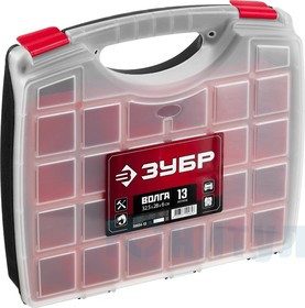 38034-13, Органайзер "ВОЛГА-13" со съемными лотками, ЗУБР