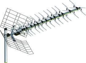 Мeридиан-60AF Turbo, Антенна телевизионная, активная, DVB-T/DVB-T2