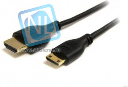 PL1128, Кабель mini HDMI 1.8m, версия 2.0, 3D, Ethernet, 4K