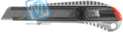 Нож ЗУБР 09172 МАСТЕР металлический корпус, механический фиксатор, 18мм