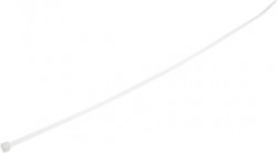 CK-250 250ММХ4ММ БЕЛАЯ 100ШТ, CK-250 Стяжка 250ммХ4мм бел.100шт