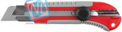 Нож ЗУБР 09175 ЭКСПЕРТ с выдвижными сегментированными лезвиями, 25мм