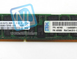 Модуль памяти IBM 43X5055 4GB 1066MHZ PC3-8500 ECC REGISTERED DDR3-43X5055(NEW)