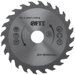 Круг пильный твердосплавный FIT 37715 по дереву 140 х 20 х 40 t