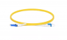 Патчкорд оптический CS/UPC-LC/UPC SM Duplex 2 метра 2мм