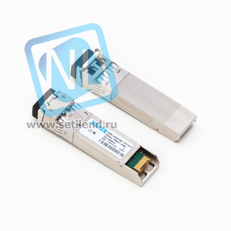 Модуль SFP+ оптический, дальность до 120 км (26dB), DDMI, 1550нм (NTL)