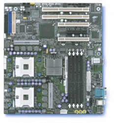Материнская плата Intel SE7320SP2 iE7320 Dual s604 4DDR 2SATA U100 PCI-E8x 2PCI-X 2PCI GbLAN SVGA ATX 800Mhz-SE7320SP2(NEW)