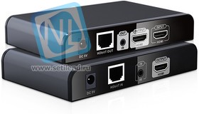 LKV383PRO, Удлинитель HDMI по IP, FullHD, CAT6, до 120 метров, проходной HDMI Lenkeng LKV383PRO