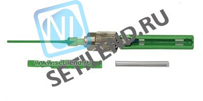 Разъем оптический FiberFox "Splice-On Connector" FC/APC для кабеля 0,9 мм