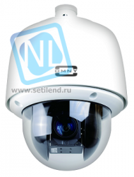 Поворотная камера IP 2.0Мп c автотрекингом, с 30х оптическим увеличением, наст. кронтш и БП24АС в компл
