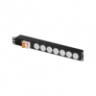 Блок электрических розеток TLK, 19" на 7 гнезд, с автоматом 2P 25A