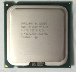 Процессор Intel AT80571PH0773ML Core2 Duo E7500 (3M Cache, 2.93 GHz, 1066 MHz FSB)-AT80571PH0773ML(NEW)