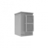 Шкаф уличный всепогодный 24U глубина 900мм (предустановленный кондиционер 1500Вт)
