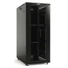 Шкаф напольный 19-дюймовый, 42U, 2055x600х800 мм (ВхШхГ), передняя и задняя распашные перфорированные двери (75%), ручка с замком