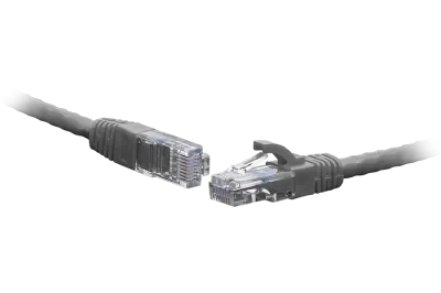 Коммутационный шнур U/UTP 4-х парный cat.5e 3.0м PVC standart серый