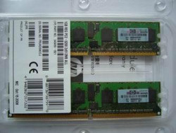 Модуль памяти HP 408851-B21 2GB Reg PC2-5300 DDR2 2x1GB single Kit-408851-B21(NEW)