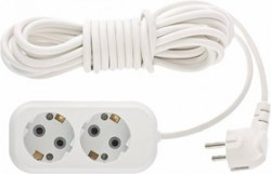 95962, Удлинитель бытовой тип УХз-10-205, с заземлением, 5м, 2 роз., 10А