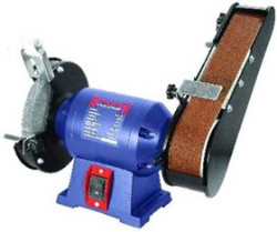 Точило КРАТОН BG 14-05 200Вт 2950об/мин диск 150х20х32мм лента 50х686мм 840м/мин