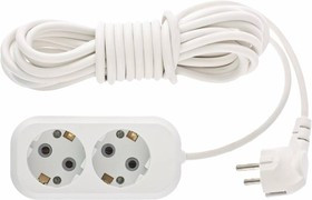 95963, Удлинитель бытовой тип УХз-10-207, с заземлением, 7м, 2 роз., 10А