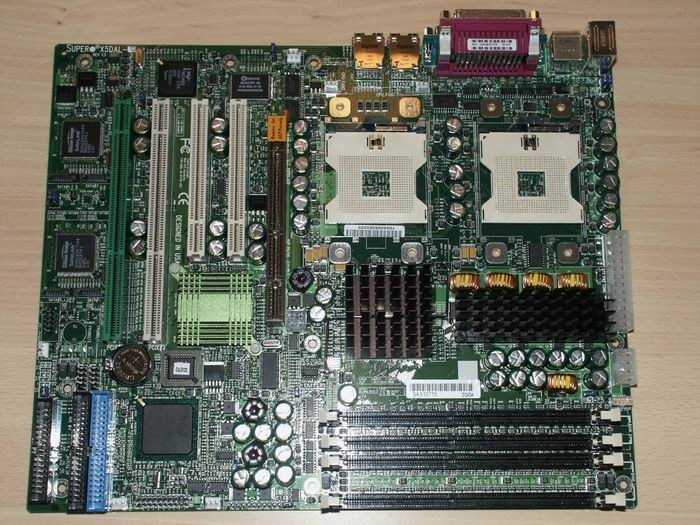 Материнская плата SuperMicro X5DAL-TG2 E7505 Dual s604 4DDR U100 2PCI64 2PCI-X 2xLAN1000 ATX 533Mhz-X5DAL-TG2(NEW)