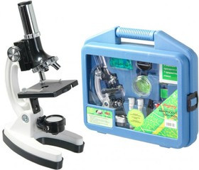 М23322, Микроскоп Микромед 100x-900x в кейсе