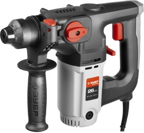 ЗП-26-750 ЭК, Перфоратор SDS-plus, ЗУБР ЗП-26-750 ЭК, 2.6 Дж, 0-1000 об/мин, 0-4800 уд/мин, 750Вт, кейс