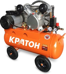 Компрессор КРАТОН AC-440-50-BDV поршневой масляный, 2200 Вт, 440л/мин, 10бар