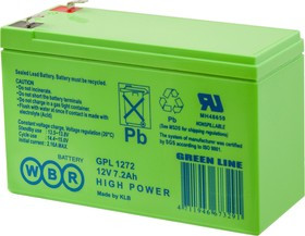 GPL1272 WBR, аккумулятор свинцовый