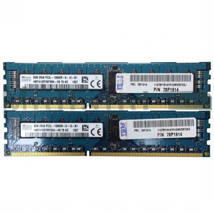 Модуль памяти IBM 46W0676 32GB 4Rx4 PC3L-12800 DDR3 ECC Memory-46W0676(NEW)