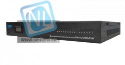 Источник питания многоканальный для установки в 19" стойку, 16 каналов 12V DC, 25A