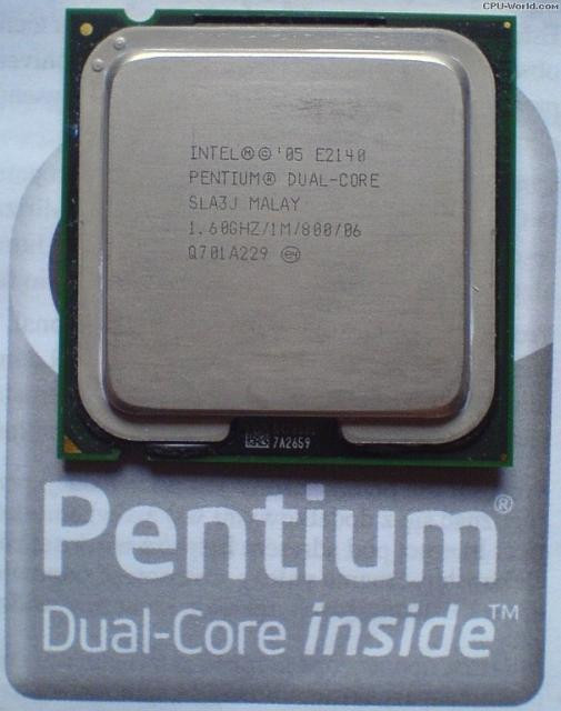 Процессор Intel BX80557E2140 Pentium E2140 (1M Cache, 1.60 GHz, 800 MHz FSB)-BX80557E2140(NEW)