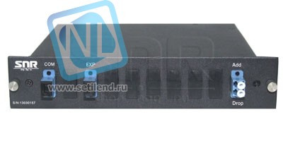 Модуль Add/Drop SNR-CWDM-DRP1-10GR-1530/1550 в 1/2-слоте