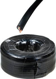 ШТЛП-8 CU ЧЕРНЫЙ БУХТА 100М, ШТЛП-8, телеф. кабель 8 жилы, Cu ,черный, бухта 100м