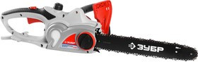 ЗЦП-2001-02, Пила цепная (электропила), ЗУБР ЗЦП-2001-02, поперечный двиг-ль, защита руки (тормоз цепи), масляный