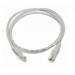 PL1220, Патчкорд UTP кат.5E RJ-45 вилка - RJ-45 вилка,1.5 м, серый