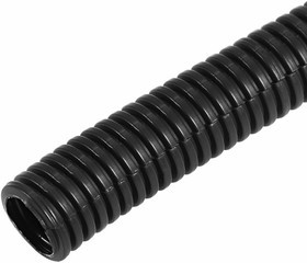 15-1750, Труба автомобильная гофрированная ПП ø17 мм, разрезная, (бухта 50 м/уп.)