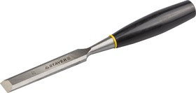 1820-20, Стамеска "ЕВРО" плоская с пластмассовой ручкой, 20мм, STAYER