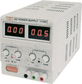 HY3005, Источник питания, 0-30V-5A 2xLED