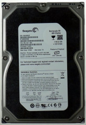 Накопитель Seagate ST3400620NS Barracuda ES SATA2 400Gb (7.2K/16Mb/U300) NCQ-ST3400620NS(NEW)